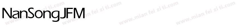 NanSongJF Medium字体转换